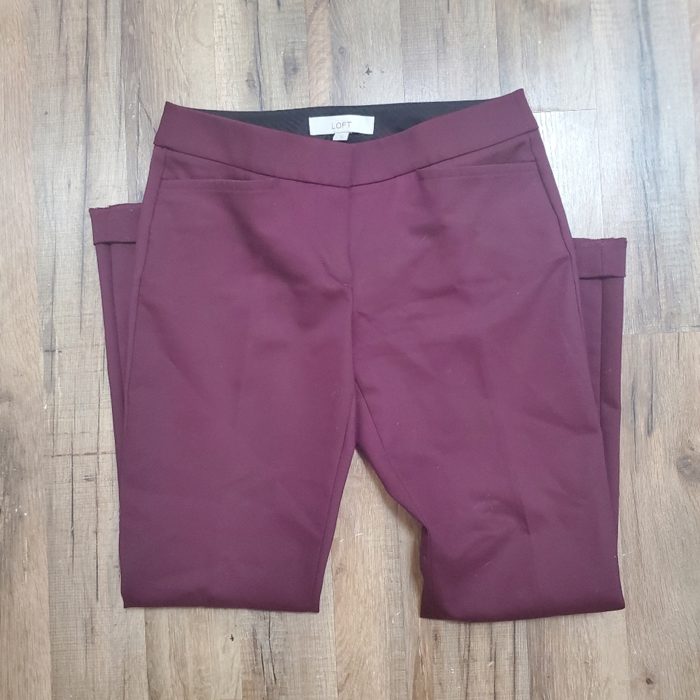 Loft Soft Purple Dress Pants